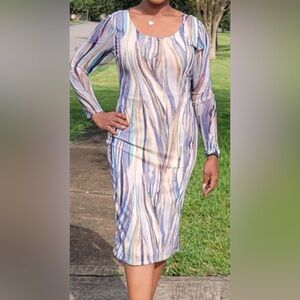 Bold elements cut to curve dress size xxl.